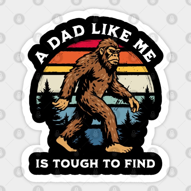 Bigfoot Dad Sticker by GoshWow®